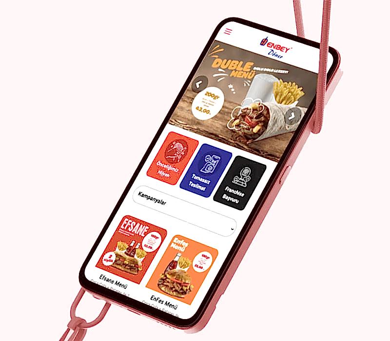 Enbey Döner web site tasarımı